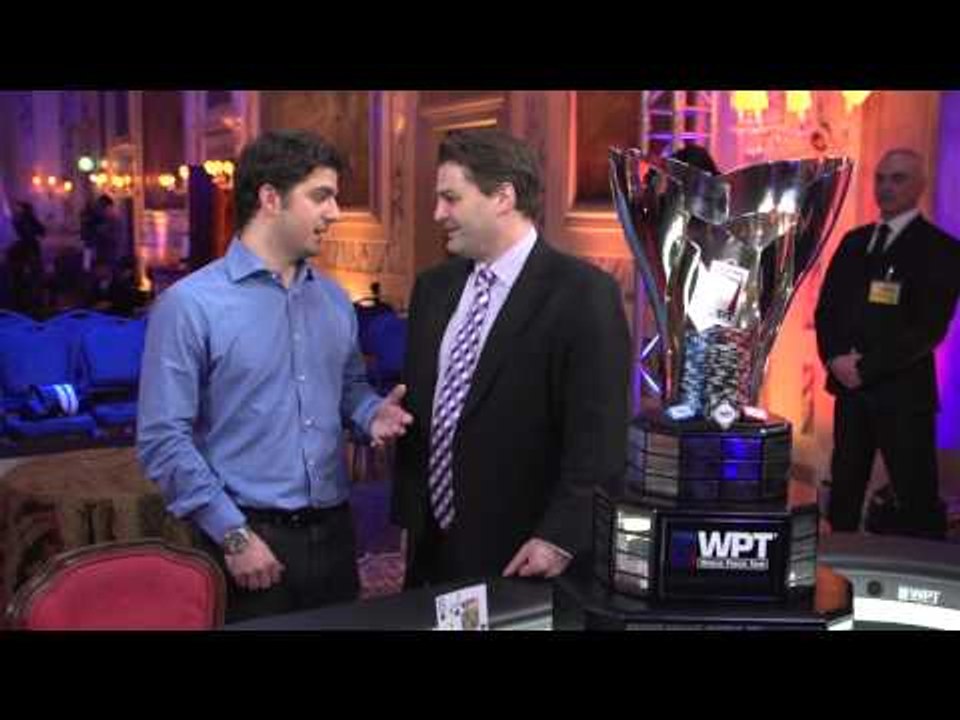 Season XI Gioco Digitale WPT Venice Grand Prix: Champion's Interview - Rocco Palumbo