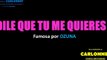 Dile que tu me quieres - Ozuna (Karaoke)