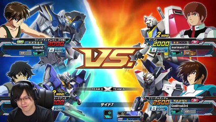 【EXVSFB】ダブルオークアンタ！捨てゲー無通信そして覚醒技はフェイント！【#24 ゲーム発狂】