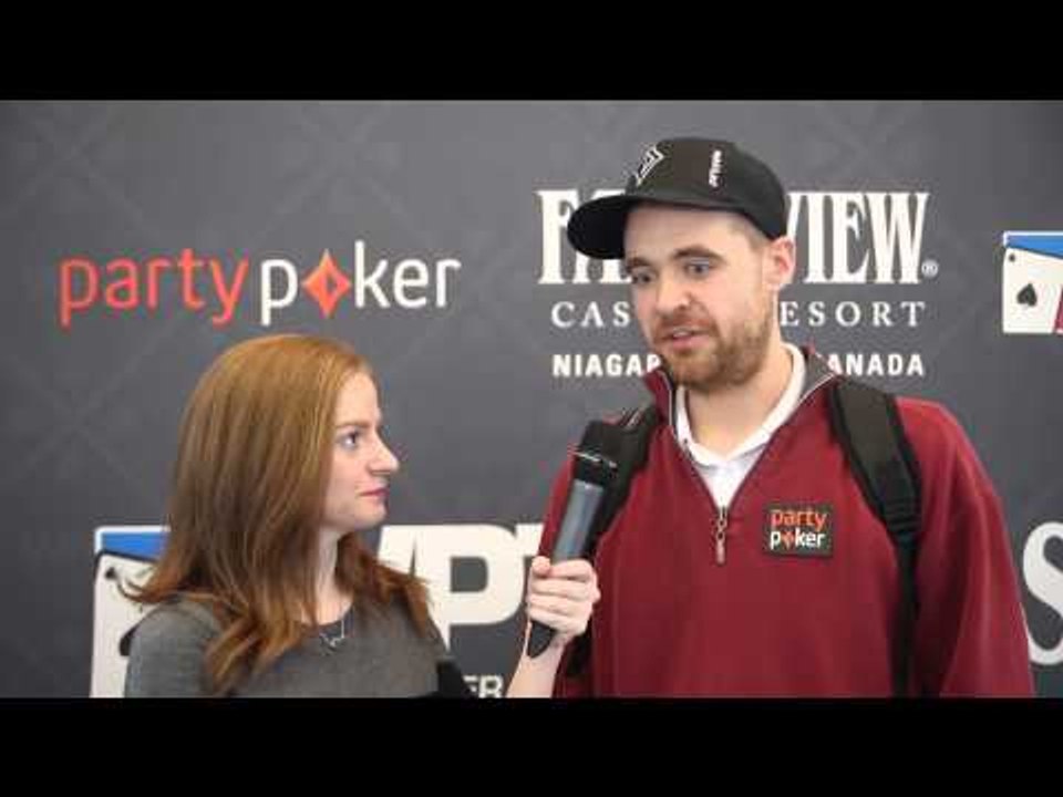 Season XIII WPT Fallsview Poker Classic: partypoker qualifier Wes Wyvill on Day 2