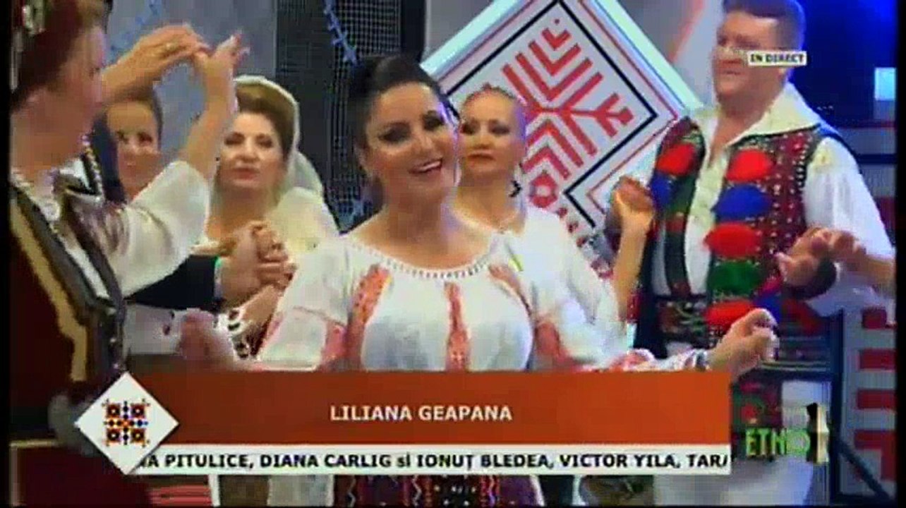 Liliana Geapana - Pe deal la Niculitel (Seara buna, dragi romani! - ETNO TV - 03.11.2017)