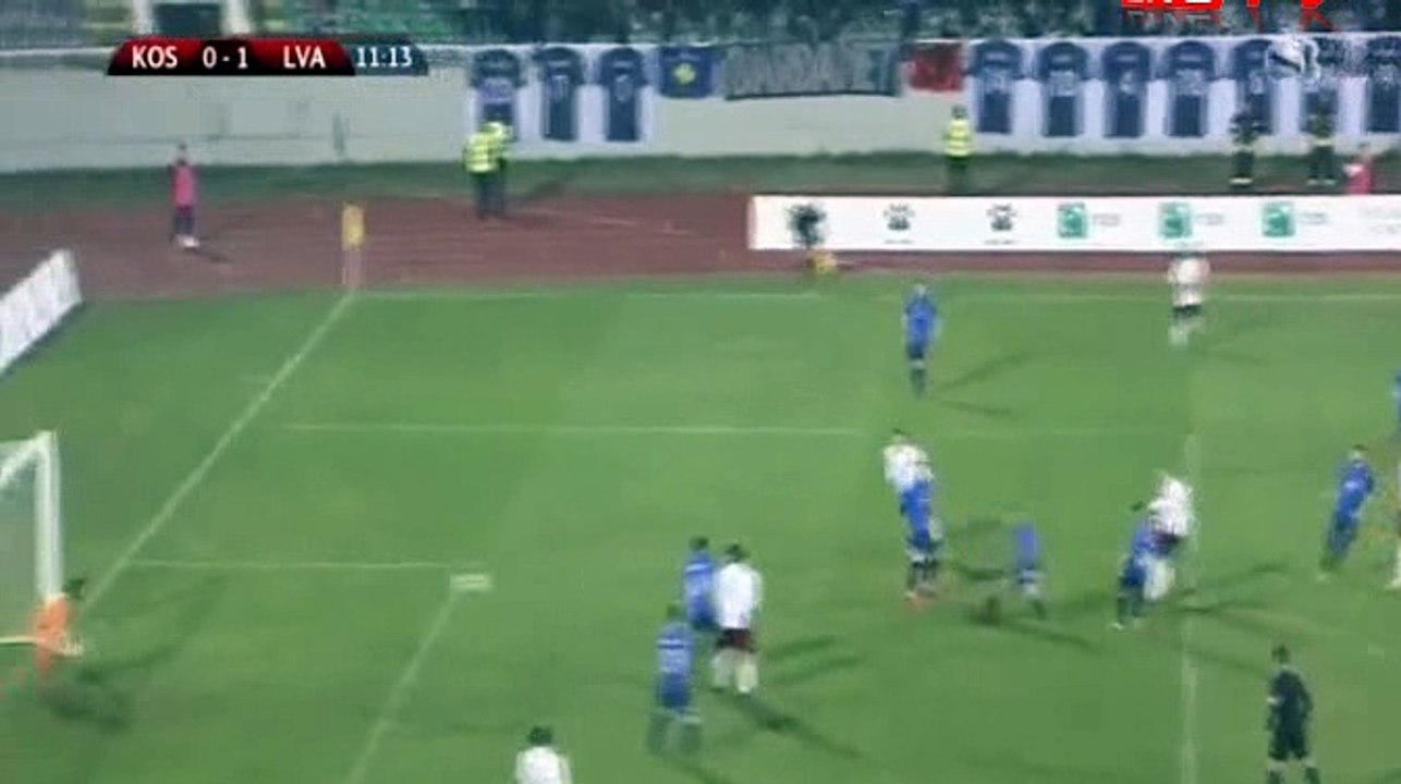 Glebs Kluskins Goal HD -  Kosovo	0-1	Latvia 13.11.2017