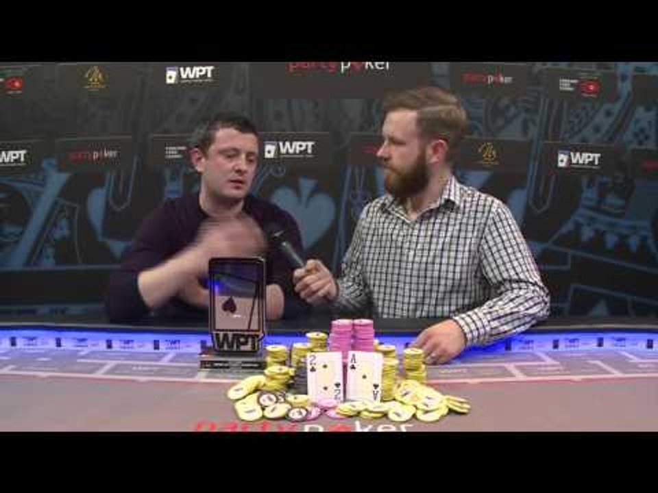 Season XIV partypoker WPT Vienna Warm Up Champion James Akenhead Tells His Story
