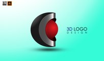 3D Logo Design Full HD in Adobe illustrator cc | Ju Joy Design Bangla | By Ibrahim