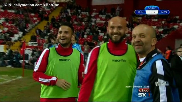 Eros Grezda Goal HD - Turkey 1 - 3 Albania - 13.11.2017 (Full Replay)