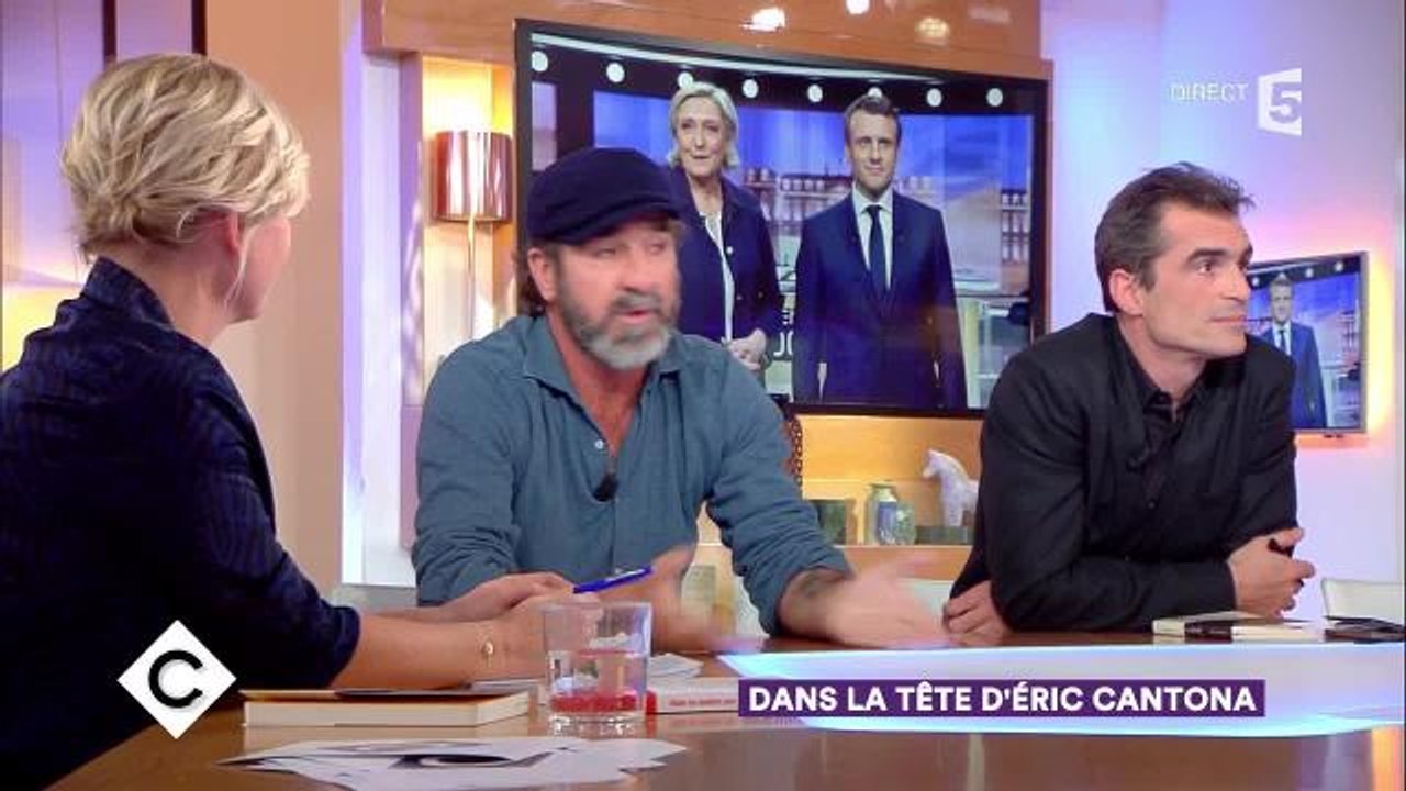 C à Vous : pour Eric Cantona, Marine Le Pen a été "humiliée" par Emmanuel Macron lors du débat