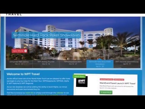 Book Your Next Poker Trip With WPT Travel