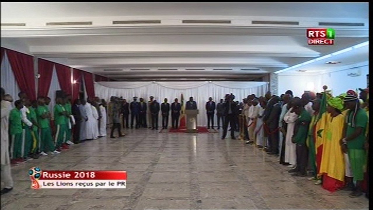 allocution président fédération de football et Moussa Sow porte parole des lions