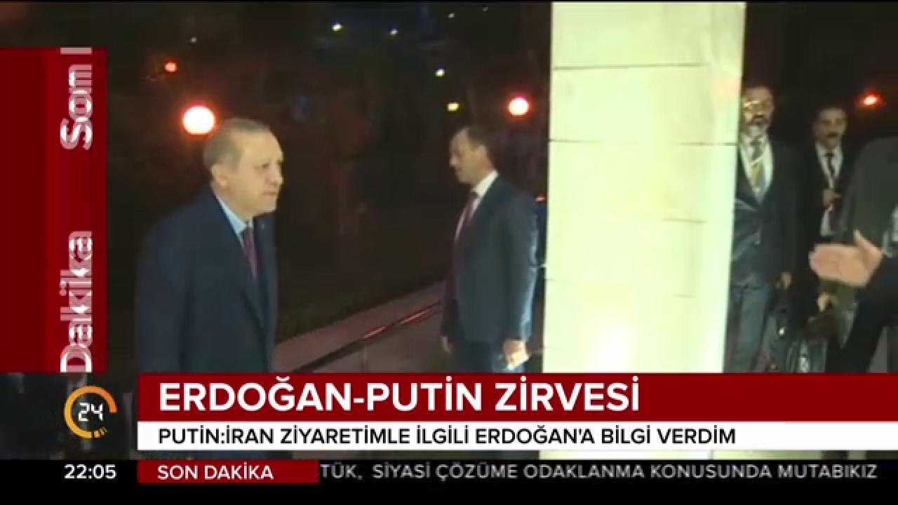 Erdoğan-Putin zirvesi