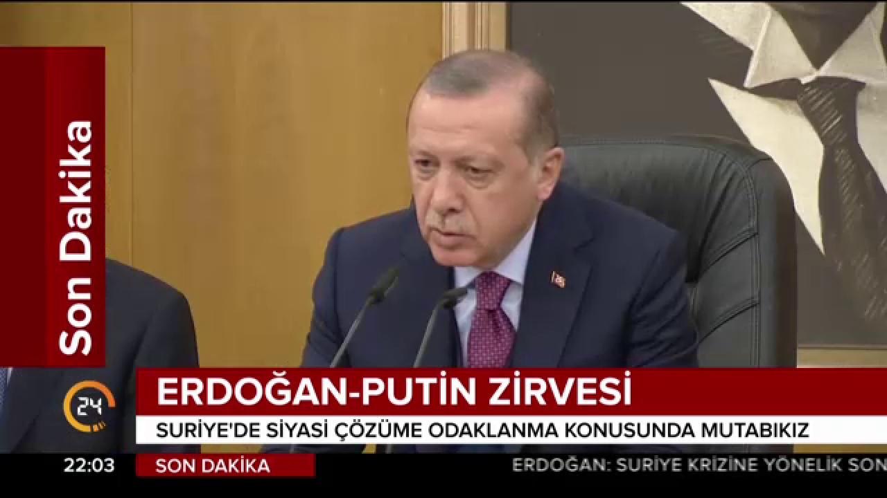 Erdoğan-Putin zirvesi