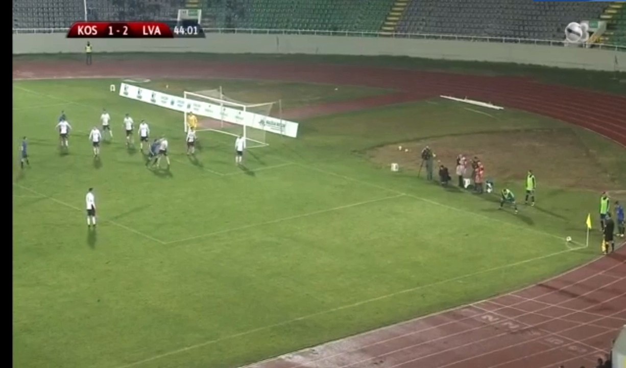 Vedat Muriqi Goal HD - Kosovo	2-2	Latvia 13.11.2017