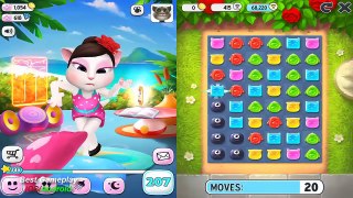 My Talking Angela Level Gameplay Great Makeover for Children #33