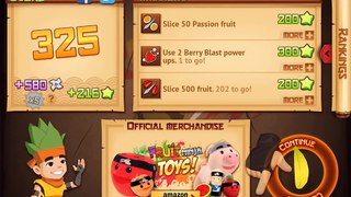 Fruit Ninja (by Halfbrick Studios) - New Update 2.0 - iOS / Android - Gameplay Video
