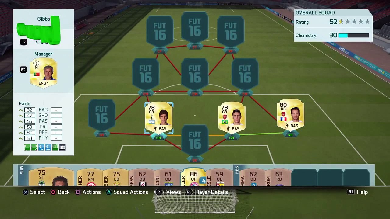 FIFA 16 75K TEAM