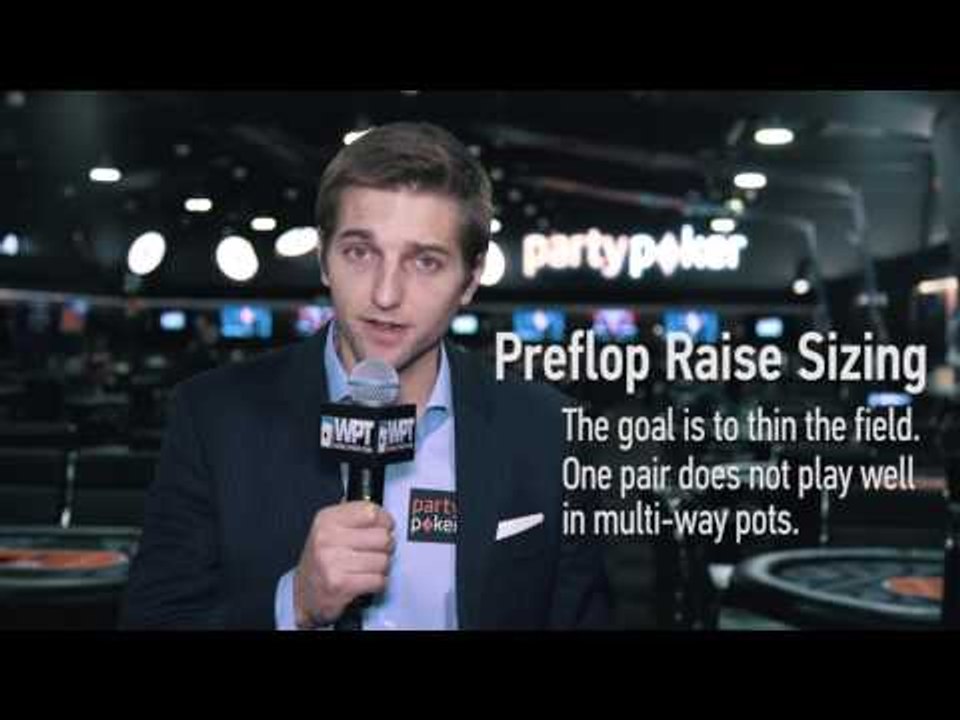 LearnWPT Tip of the Day: Thinning the Field with Preflop Raises