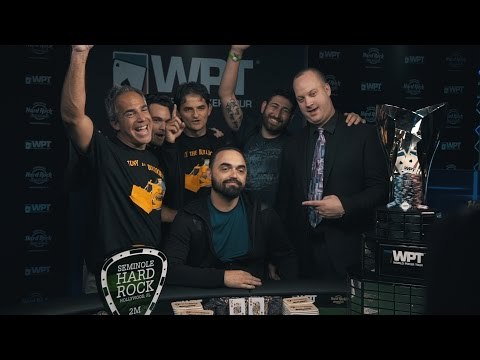Tony Sinishtaj WIns Season XV WPT Seminole Showdown $3,500 Championship!