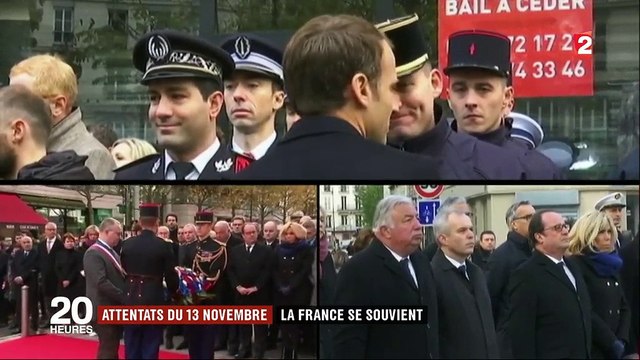 Attentats du 13-novembre : les hommages de la France aux victimes