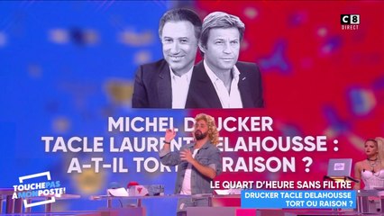Le clash du jour : Michel Drucker et Laurent Delahousse