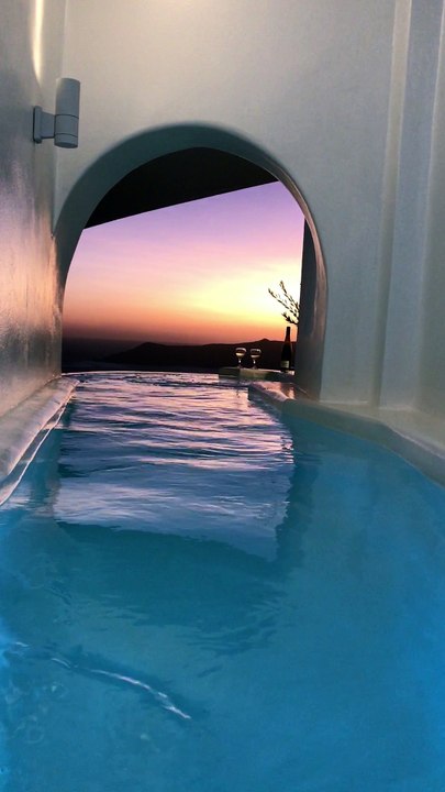 Sunset in Santorini
