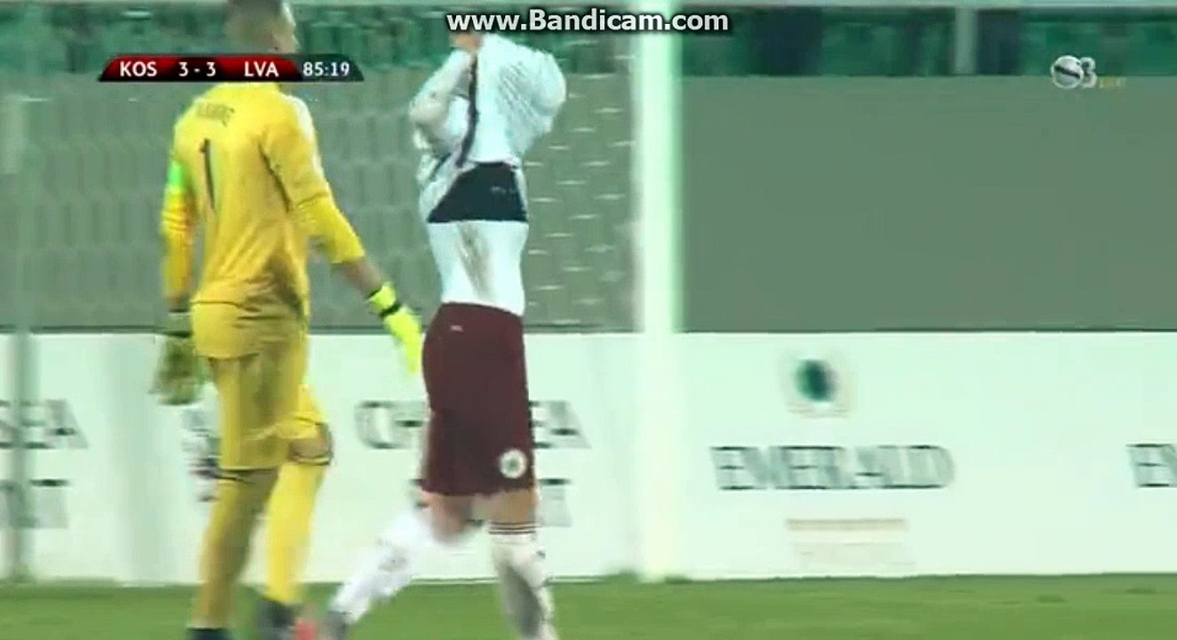 Goal HD - Kosovo	3-3	Latvia 13.11.2017