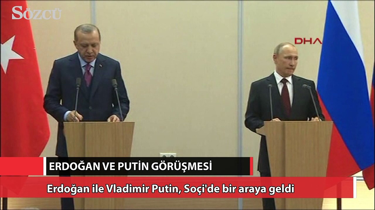 Erdoğan ve Putin’den flaş açıklamalar