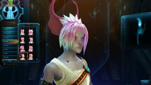 WildStar - Updated Charer Creation (New Hair Styles, Body Shapes & More!)