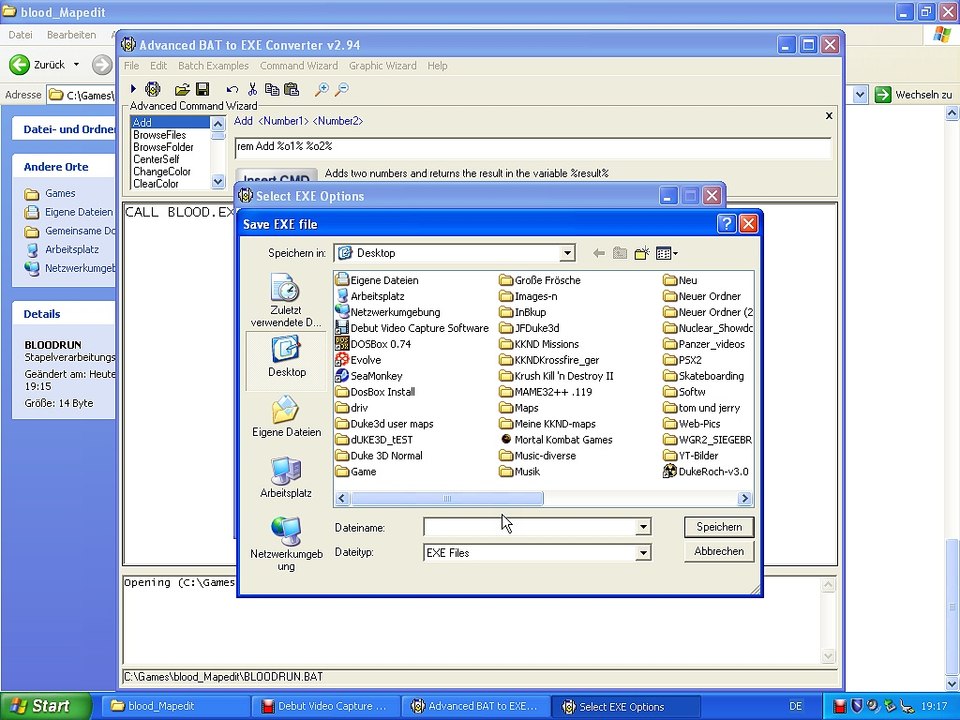 How to Convert Dos Compatibility- .exe Files, which can run with Dosbox