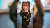 Girl has the cutest reaction to a purr-fect birthday surprise 