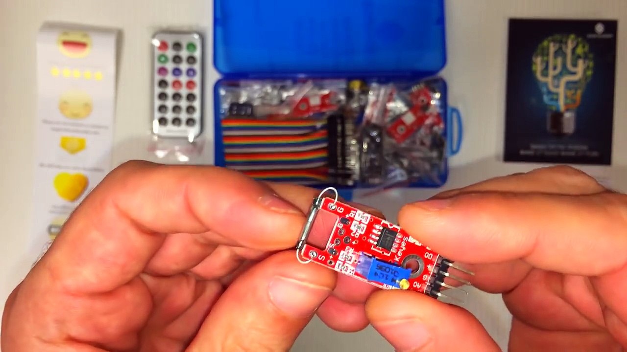 37 Sensors and Modules Kit for Raspberry Pi and Arduino