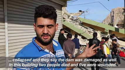 Quake leaves trail of death and destruction in Iraq