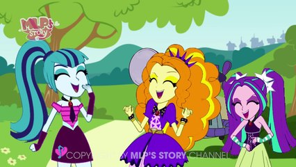 My Little Pony MLP Equestria Girls Transforms with Animation Love Story FAT MACHINE