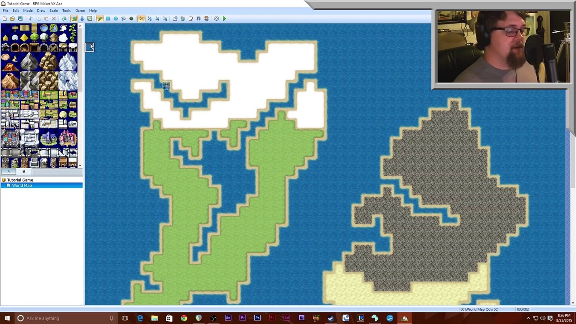 Creating The World Map Benderwaffles Teaches Rpg Maker Tutorial How To 3 Video Dailymotion