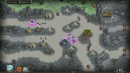 Kingdom Rush Castle Blackburn Walkthrough and Boss Battle (Casual difficulty)
