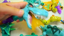 Jurassic World T-Rex and Triceratops Hero Mashers