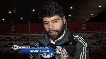 "Está claro que hay que mejorar": Néstor Araujo