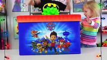 HUGE Paw Patrol Surprise Present from Santa Claus Christmas Toys for Boys Blind Bags Kinder Playtime