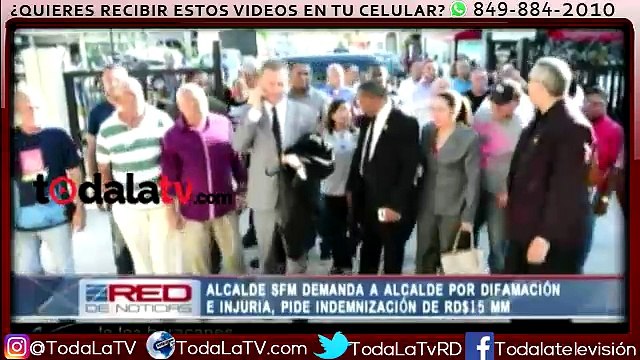 Alcalde en San Francisco de Macorís demanda a alcalde por difamación-Red De Noticias-Video