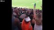 White girl knocked out by police at Miami Hurricanes game (2 angles)