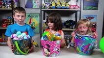 HUGE Silly String Easter Egg Hunt Paw Patrol Shopkins Bunny Surprise Eggs for Kids Kinder Playtime