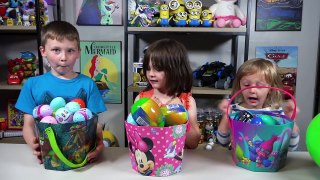 HUGE Silly String Easter Egg Hunt Paw Patrol Shopkins Bunny Surprise Eggs for Kids Kinder Playtime