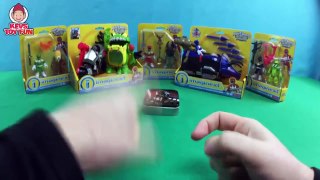 Imaginext Power Rangers Alien Invasion Figures Toys Blue Ranger Megazord Terror Toad Ultimate Putty