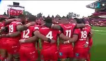 Quand deux équipes de rugby de culture polynésienne s'affrontent, ça donne un magnifique duel de Haka