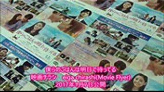 僕らのごはんは明日で待ってる (2017) 映画チラシ 中島裕翔 新木優子