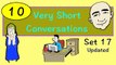50 Very Short Conversations | Long Video | Volume 4 | English Speaking Price | ESL | EFL | ELL