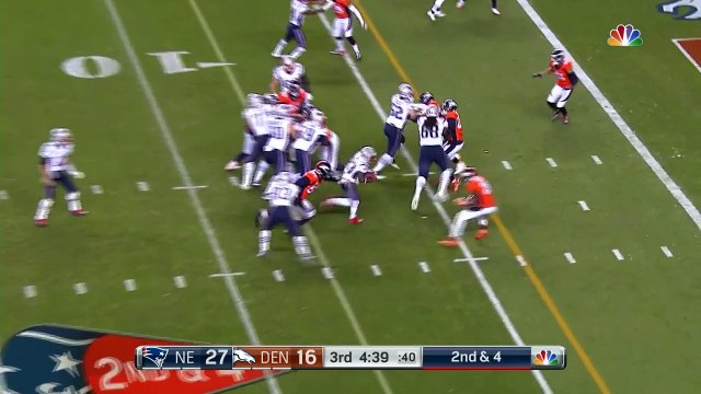 Watch out! Dion Lewis tosses ball at camera after TD run
