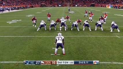 Télécharger la video: New England Patriots tight end Rob Gronkowski rushes down the sideline for 26-yard gain