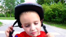 BAD BABY WHEEL FELL OFF POWER WHEELS CAR ! Changing Wheel, Learn Colors & Johny Johny Yes Papa Song-3o5q6bC3_kk