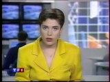TF1 - 8 Janvier 1995 - Pubs, teaser,  début JT Nuit