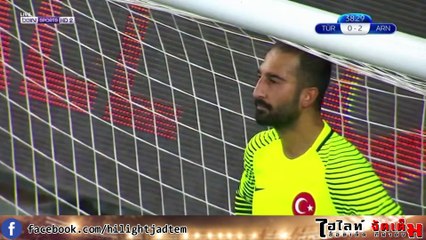 กระชับมิตรทีมชาติ-ตุรกี พบ แอลเบเนีย 2 - 3