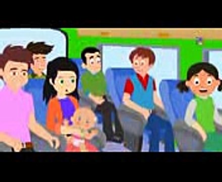 roues dans le bus chanson de bus pour les enfants bébé rime Wheels On The Bus Nursery Rhyme